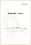 Parten Betende Hände 4C