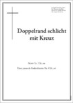 Parten Doppelrand Kreuz