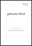Parten gedruckter Rand